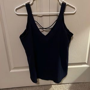 Mine Brand semi sheer tank